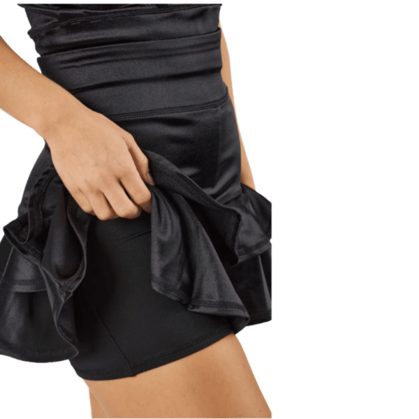 BOW19 Frill Skirt Black - S