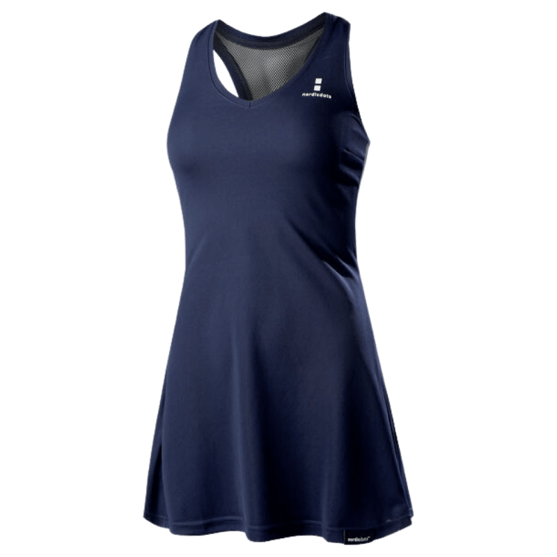 NordicDots Elegance Dress - L Mörkblå Damkläder > Nordic Dots