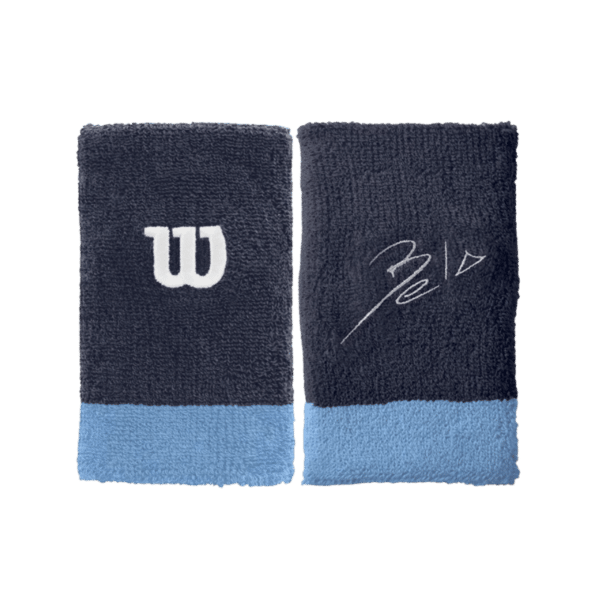 WILSON Bela Wide Wristband 2-pack