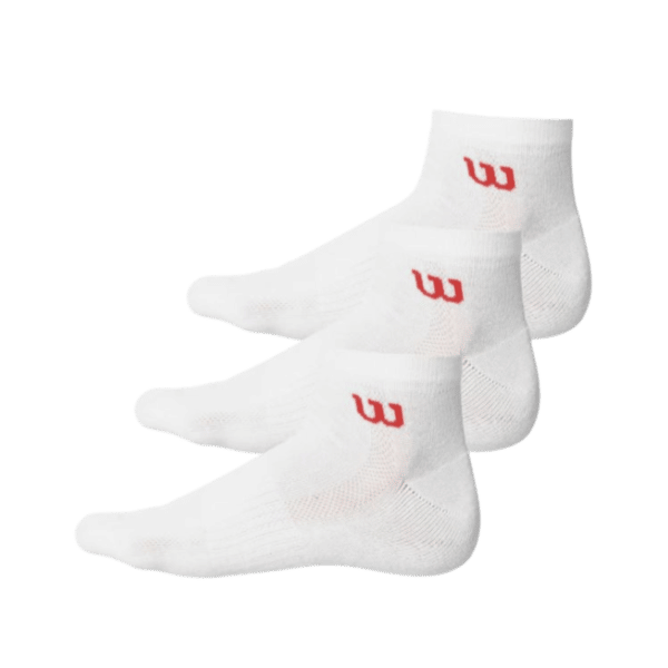 WILSON Quarter Socks 3-pack