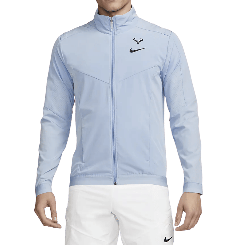 Nike Court Dri-Fit Rafa Jacket - M Blå Herrkläder > Nike |  | Padelspecialisterna
